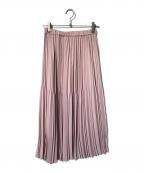 SOEJUソージュ）の古着「 Pleated skirt/プリーツスカート/ロングスカート」｜ピンク