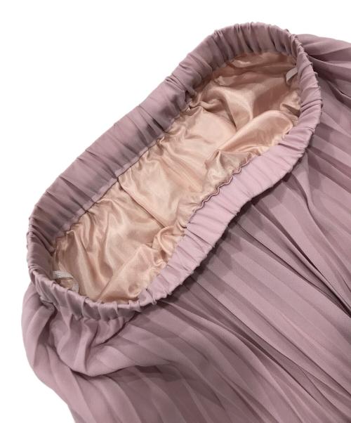 SOEJU（ソージュ）SOEJU (ソージュ)  Pleated skirt/プリーツスカート/ロングスカート ピンク サイズ:サイズ表記無し(実寸参照)の古着・服飾アイテム