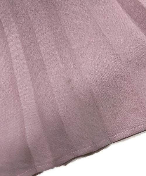 SOEJU（ソージュ）SOEJU (ソージュ)  Pleated skirt/プリーツスカート/ロングスカート ピンク サイズ:サイズ表記無し(実寸参照)の古着・服飾アイテム