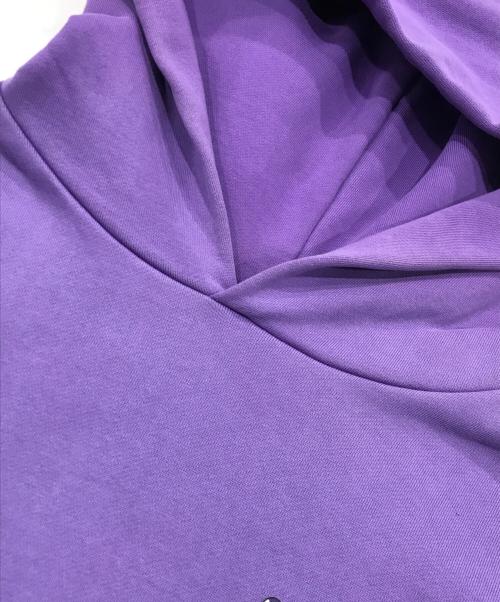 J balvin（J.バルヴィン）J balvin (J.バルヴィン) TAKASHI MURAKAMI (タカシ ムラカミ) プルオーバーパーカー/ロゴフーディー パープル サイズ:Sの古着・服飾アイテム