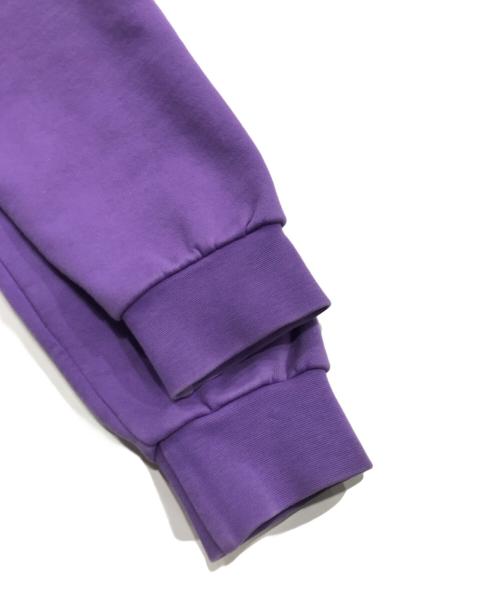 J balvin（J.バルヴィン）J balvin (J.バルヴィン) TAKASHI MURAKAMI (タカシ ムラカミ) プルオーバーパーカー/ロゴフーディー パープル サイズ:Sの古着・服飾アイテム