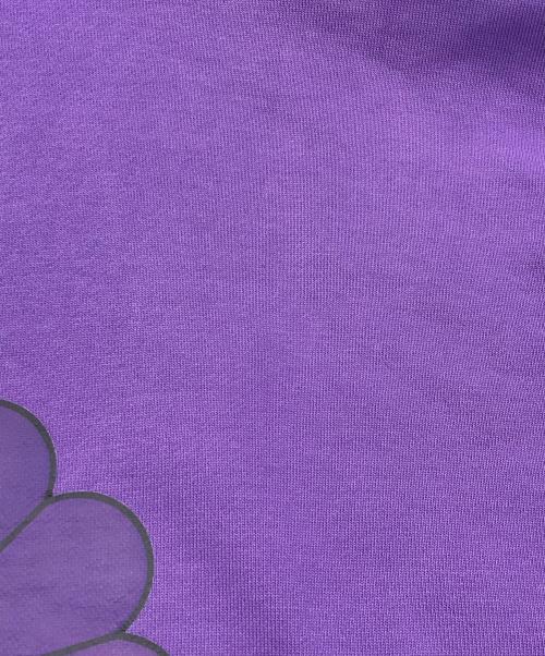 J balvin（J.バルヴィン）J balvin (J.バルヴィン) TAKASHI MURAKAMI (タカシ ムラカミ) プルオーバーパーカー/ロゴフーディー パープル サイズ:Sの古着・服飾アイテム