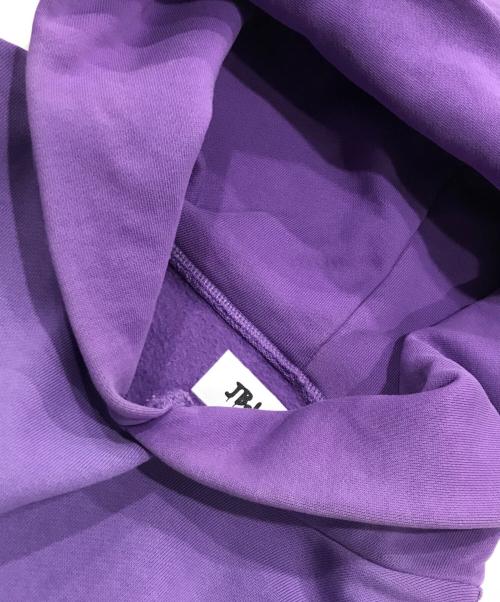 J balvin（J.バルヴィン）J balvin (J.バルヴィン) TAKASHI MURAKAMI (タカシ ムラカミ) プルオーバーパーカー/ロゴフーディー パープル サイズ:Sの古着・服飾アイテム