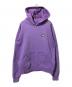 J balvin（J.バルヴィン）の古着「プルオーバーパーカー/ロゴフーディー」｜パープル