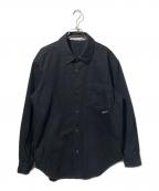 ALEXANDER WANGアレキサンダー・ワン）の古着「オーバーサイズデニムシャツ」｜ブラック