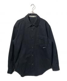 ALEXANDER WANG（アレキサンダー・ワン）の古着「オーバーサイズデニムシャツ」｜ブラック