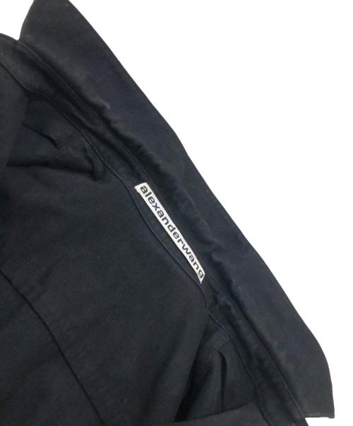 ALEXANDER WANG（アレキサンダー・ワン）ALEXANDER WANG (アレキサンダー・ワン) オーバーサイズデニムシャツ ブラック サイズ:Sの古着・服飾アイテム