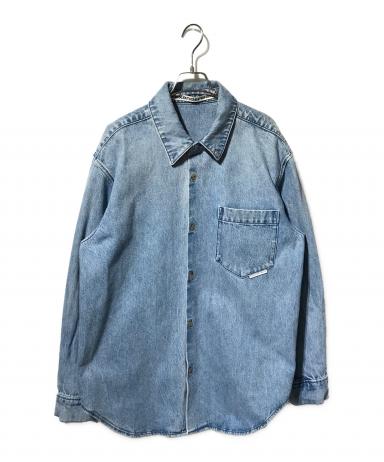T by ALEXANDER WANG カジュアルシャツ M 青 【古着】【中古】【送料無料】 楽天市場】alexander wang tシャツ 中古の通販