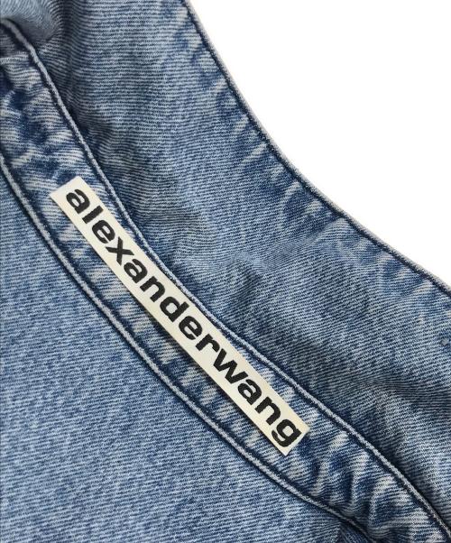 ALEXANDER WANG（アレキサンダー・ワン）ALEXANDER WANG (アレキサンダー・ワン) オーバーサイズデニムシャツ インディゴ サイズ:Sの古着・服飾アイテム
