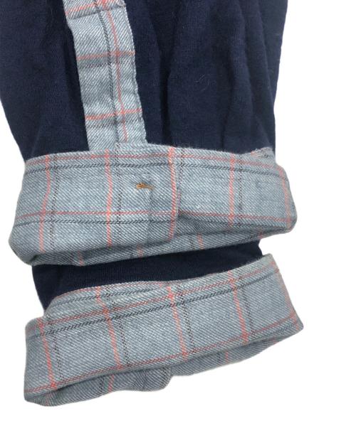 Vivienne Westwood RED LABEL（ヴィヴィアンウエストウッドレッドレーベル）Vivienne Westwood RED LABEL (ヴィヴィアンウエストウッドレッドレーベル) ロゴ刺繍ニット ネイビー サイズ:2の古着・服飾アイテム