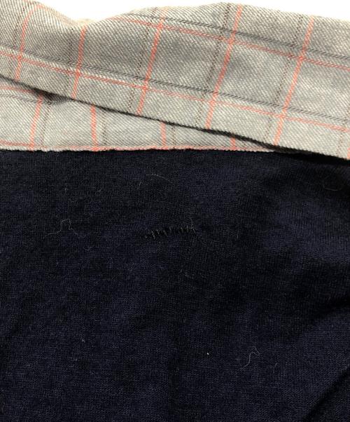 Vivienne Westwood RED LABEL（ヴィヴィアンウエストウッドレッドレーベル）Vivienne Westwood RED LABEL (ヴィヴィアンウエストウッドレッドレーベル) ロゴ刺繍ニット ネイビー サイズ:2の古着・服飾アイテム