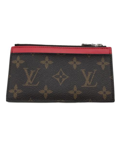 LOUIS VUITTON（ルイ ヴィトン）LOUIS VUITTON (ルイ ヴィトン) モノグラムマカサーフラグメント カードケース ブラウン×ブラックの古着・服飾アイテム