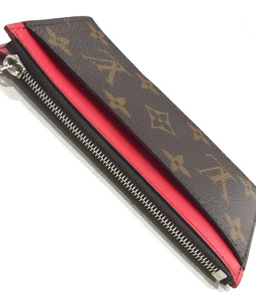 LOUIS VUITTON（ルイ ヴィトン）LOUIS VUITTON (ルイ ヴィトン) モノグラムマカサーフラグメント カードケース ブラウン×ブラックの古着・服飾アイテム
