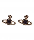 Vivienne Westwoodヴィヴィアンウエストウッド）の古着「ナノリティアオーブピアス」｜ゴールド