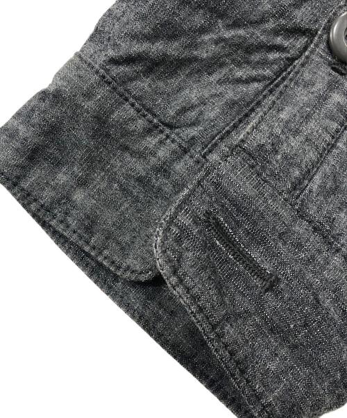 HIDE AND SEEK（ハイドアンドシーク）HIDE AND SEEK (ハイドアンドシーク) キルティング裏地ジャケット グレー サイズ:XLの古着・服飾アイテム