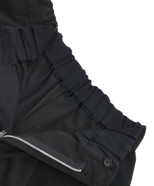 s'yte（サイト）s'yte (サイト) ニット切替ダメージパンツ ブラック サイズ:表記なしの古着・服飾アイテム