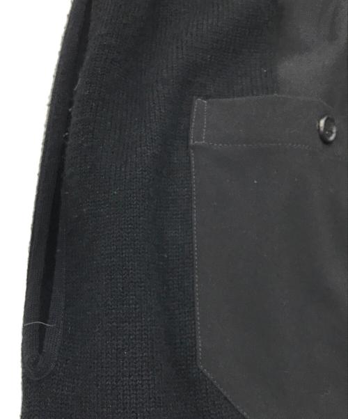 s'yte（サイト）s'yte (サイト) ニット切替ダメージパンツ ブラック サイズ:表記なしの古着・服飾アイテム