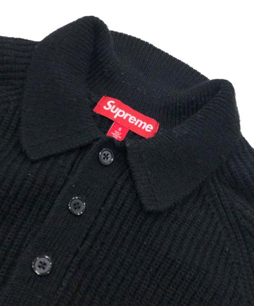 SUPREME（シュプリーム）SUPREME (シュプリーム) SMALL BOX POLO SWEATER ブラック サイズ:Sの古着・服飾アイテム