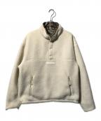 SUPREMEシュプリーム）の古着「POLARTEC SHEARLING REVERSIBLE PULLOVER」｜カーキ