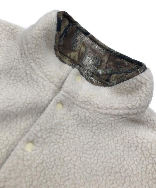 SUPREME（シュプリーム）Supreme (シュプリーム) POLARTEC SHEARLING REVERSIBLE PULLOVER カーキ サイズ:Sの古着・服飾アイテム