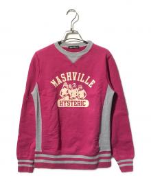 Hysteric Glamour（ヒステリックグラマー）の古着「NASHVILLEプリントスウェット」｜ピンク