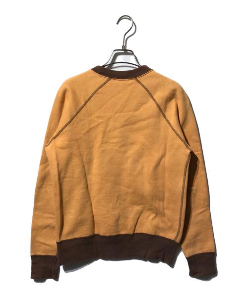 Hysteric Glamour（ヒステリックグラマー）Hysteric Glamour (ヒステリックグラマー) プリントスウェット オレンジ×ブラウン サイズ:FREEの古着・服飾アイテム