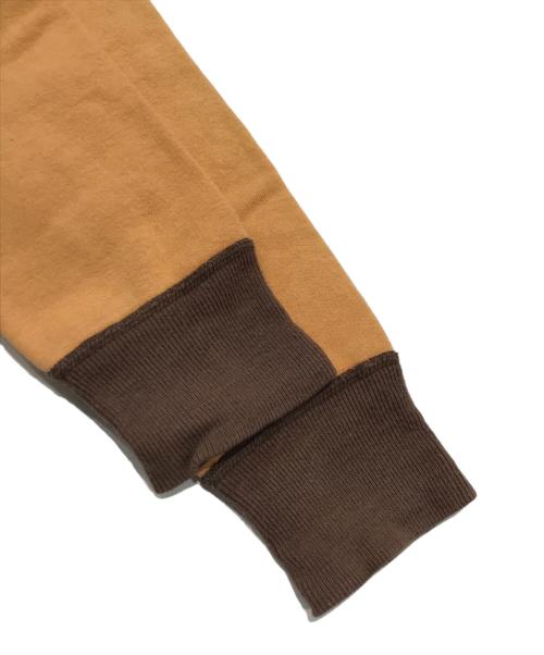 Hysteric Glamour（ヒステリックグラマー）Hysteric Glamour (ヒステリックグラマー) プリントスウェット オレンジ×ブラウン サイズ:FREEの古着・服飾アイテム