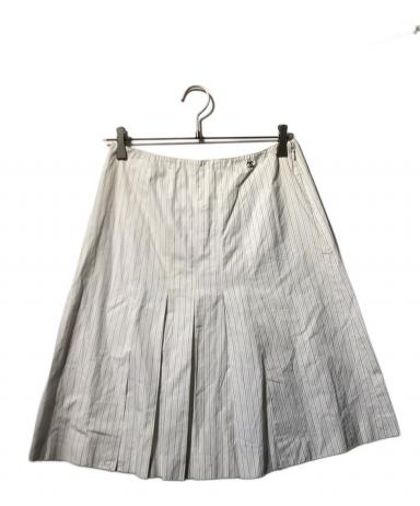 中古・古着通販】CHANEL (シャネル) タイトスカート ホワイト サイズ