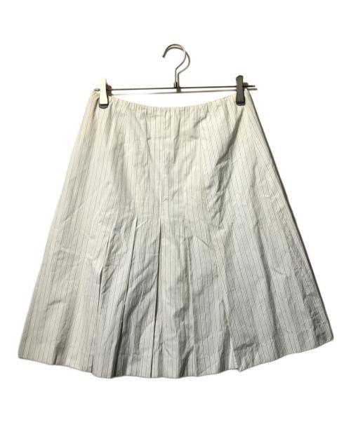 CHANEL（シャネル）CHANEL (シャネル) タイトスカート ホワイト サイズ:40の古着・服飾アイテム