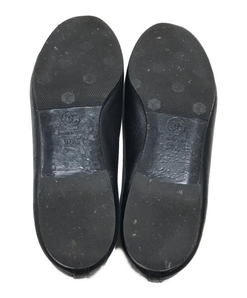 CHANEL（シャネル）CHANEL (シャネル) ココマークパンプス ブラック サイズ:37 1/2の古着・服飾アイテム