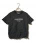 MAISON SPECIAL（メゾンスペシャル）の古着「半袖カットソー/CRUSHING Washer T-shirt」｜ブラック