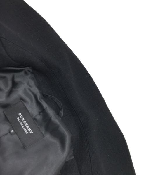 BURBERRY BLACK LABEL（バーバリーブラックレーベル）BURBERRY BLACK LABEL (バーバリーブラックレーベル) Pコート ブラック サイズ:Mの古着・服飾アイテム