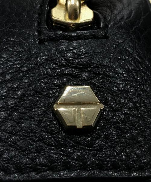 TORY BURCH（トリーバーチ）TORY BURCH (トリーバーチ) タッセルチェーンショルダーバッグ ブラックの古着・服飾アイテム