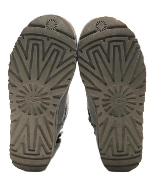 UGG（アグ）UGG (アグ) リボン付け替えブーツ グレー サイズ:JAPAN 25の古着・服飾アイテム