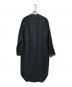 DES PRES (デ プレ) ハイカウントピケ ブザムシャツワンピース ネイビー サイズ:FREEE：7000円