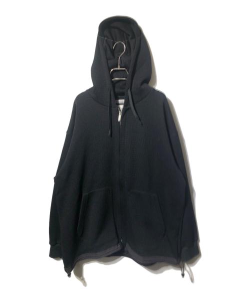 WHITE MOUNTAINEERING（ホワイトマウンテ二アニング）WHITE MOUNTAINEERING (ホワイトマウンテ二アニング) ZIP HOODIE ブラック サイズ:3の古着・服飾アイテム