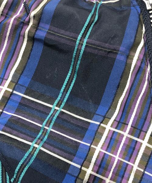 WHITE MOUNTAINEERING（ホワイトマウンテ二アニング）WHITE MOUNTAINEERING (ホワイトマウンテ二アニング) WIDE GUSSET SLEEVE DOBBY CHECK ANORAK マルチカラー サイズ:3の古着・服飾アイテム