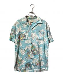 RRL（ダブルアールエル）の古着「キャンプハワイシャツ」｜ブルー