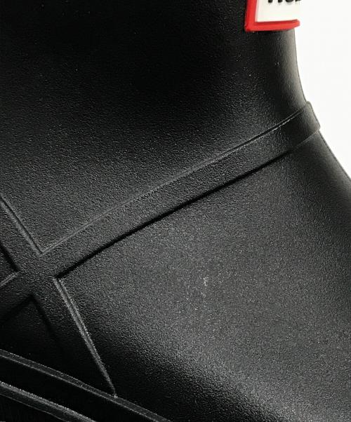 HUNTER（ハンター）HUNTER (ハンター) モールデットブーツ/ショートブーツ/レインブーツ ブラック サイズ:UK6/US8/EU39の古着・服飾アイテム