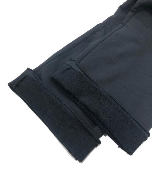 whiteland Blackburn（ホワイトランドブラックバーン）whiteland Blackburn (ホワイトランドブラックバーン) SWEAT FLARE PANTS ブラック サイズ:Freeの古着・服飾アイテム