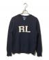 POLO RALPH LAUREN（ポロ・ラルフローレン）の古着「RLロゴニット」｜ネイビー