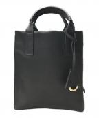 aniaryアニアリ）の古着「ミニレザートートバック/レザーバッグ/トートバッグ」｜ブラック