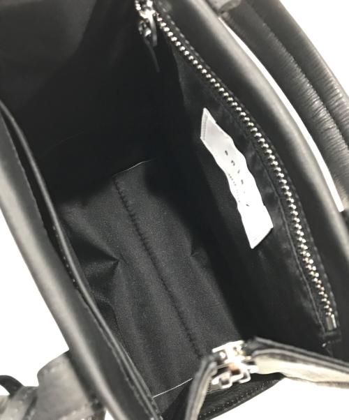 aniary（アニアリ）aniary (アニアリ) ミニレザートートバック/レザーバッグ/トートバッグ ブラックの古着・服飾アイテム