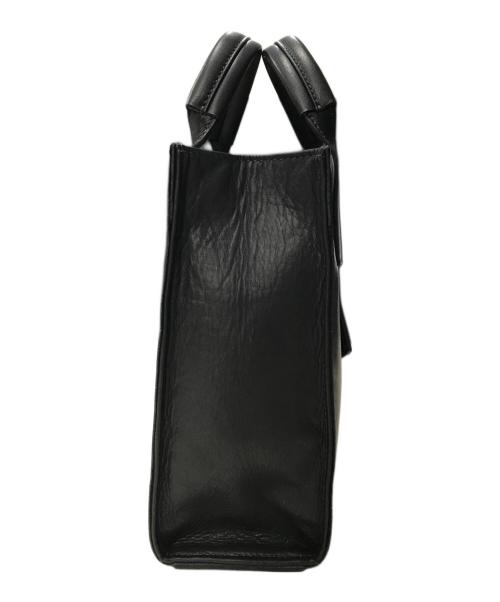 aniary（アニアリ）aniary (アニアリ) ミニレザートートバック/レザーバッグ/トートバッグ ブラックの古着・服飾アイテム