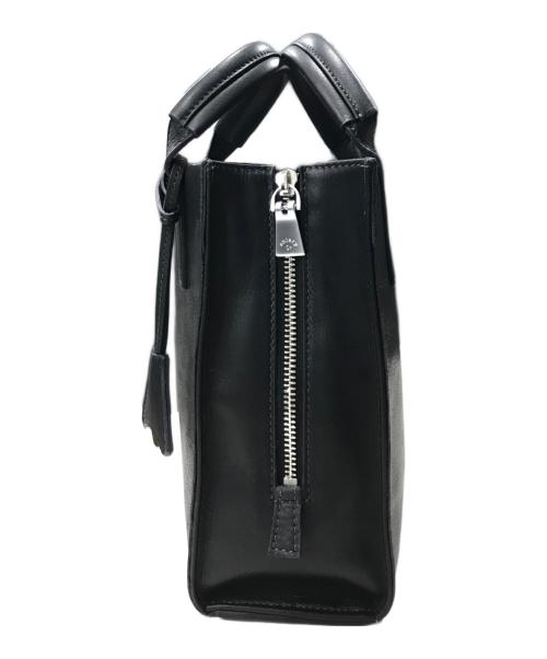 aniary（アニアリ）aniary (アニアリ) ミニレザートートバック/レザーバッグ/トートバッグ ブラックの古着・服飾アイテム