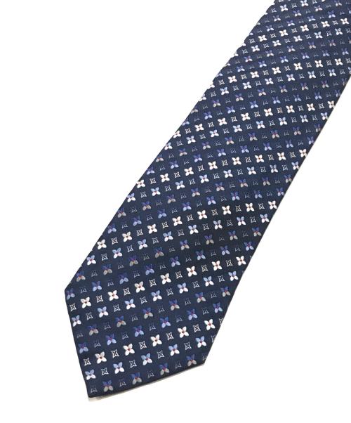 LOUIS VUITTON（ルイ ヴィトン）LOUIS VUITTON (ルイ ヴィトン) モノグラムシルクネクタイ ブルー サイズ:　の古着・服飾アイテム