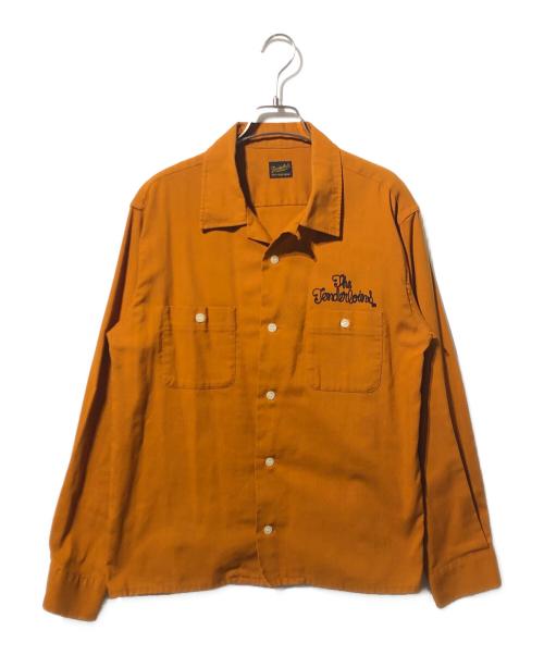 TENDERLOIN（テンダーロイン）TENDERLOIN (テンダーロイン) ボーリングシャツ/長袖シャツ オレンジ サイズ:Sの古着・服飾アイテム