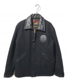 中古・古着通販】NOROLL (ノーロール) TWO FACE JACKET ブルー サイズ