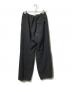 CONZ (コンズ) オーバータックパンツ/スウェットパンツ/スラックス ブラック サイズ:3：9000円