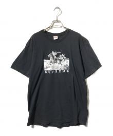 SUPREME（シュプリーム）の古着「ライダース Tシャツ/クルーネック半袖Tシャツ」｜ブラック